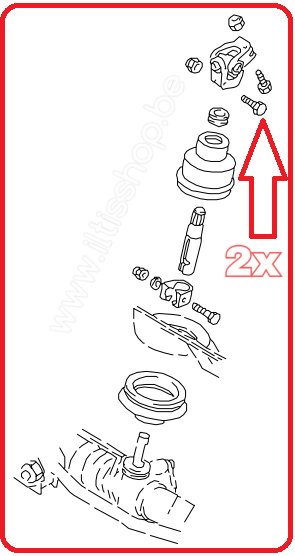 tekening-zeskantbout-m8x40-stuurcardan-watermerk