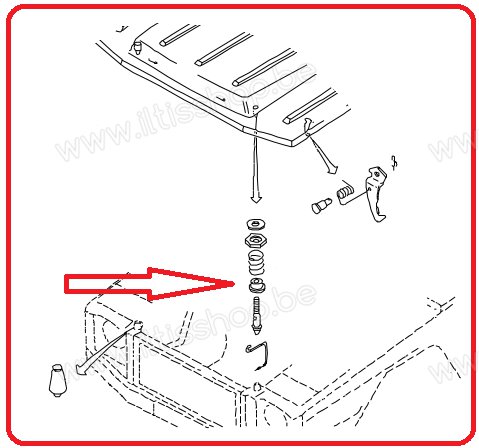 tekening-geleider-motorkapslot-watermerk