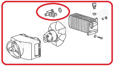 tekening-kraan-radiator-verwarmings-unit-watermerk