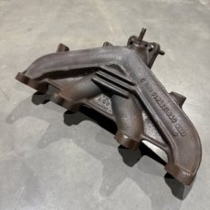 049129591J-gebruikt-R5-4 Uitlaat collector - gezandstraald.