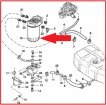 A1042-K7-8 Benzinefilter - nieuw (Canadese iltis)