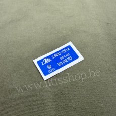 A1104-K6-6 ATE rembooster sticker.