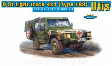 Modelbouw iltis - ambulance.