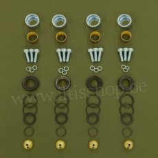 Revisieset 4x bovenste fusee's compleet - nieuw.